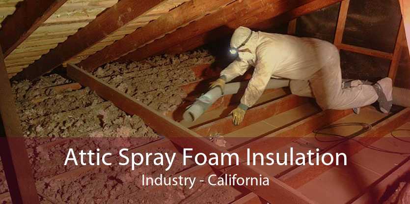 Attic Spray Foam Insulation Industry - California