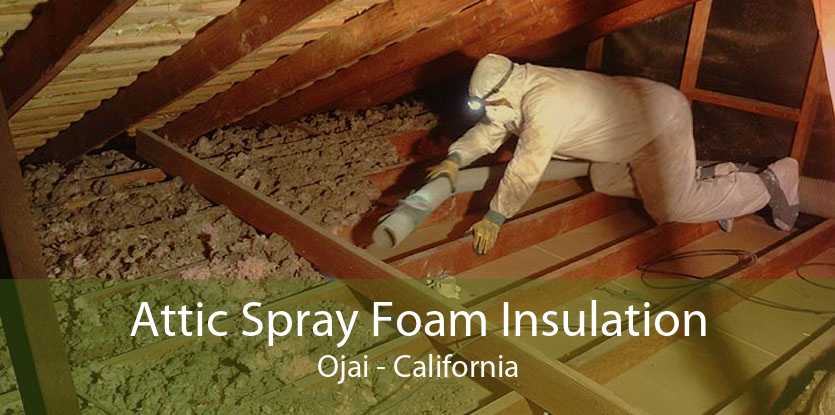 Attic Spray Foam Insulation Ojai - California