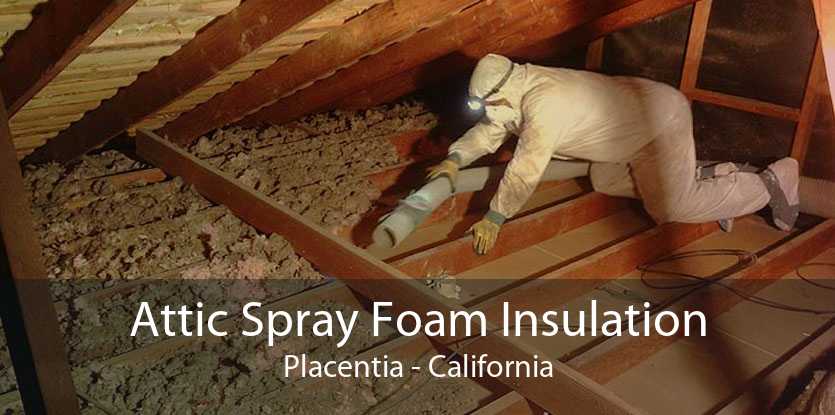 Attic Spray Foam Insulation Placentia - California