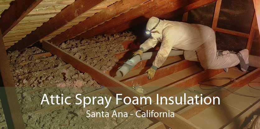 Attic Spray Foam Insulation Santa Ana - California
