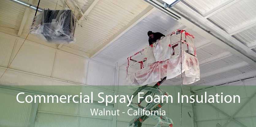 Commercial Spray Foam Insulation Walnut - California