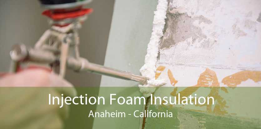 Injection Foam Insulation Anaheim - California