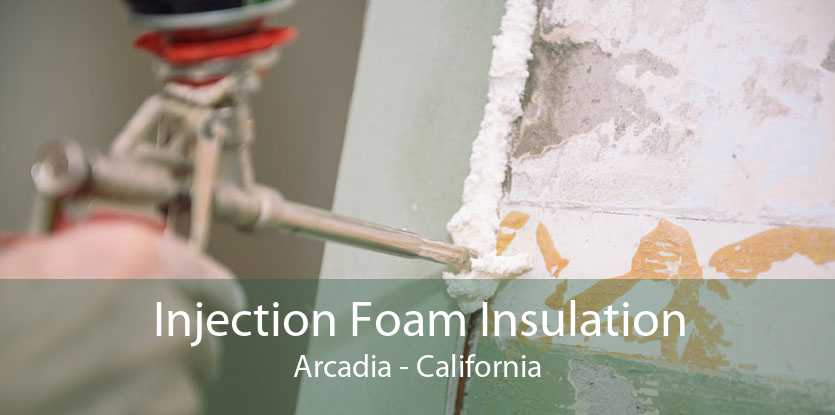 Injection Foam Insulation Arcadia - California