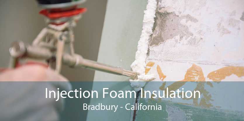 Injection Foam Insulation Bradbury - California