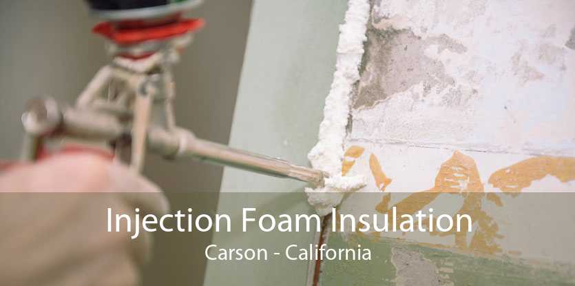 Injection Foam Insulation Carson - California