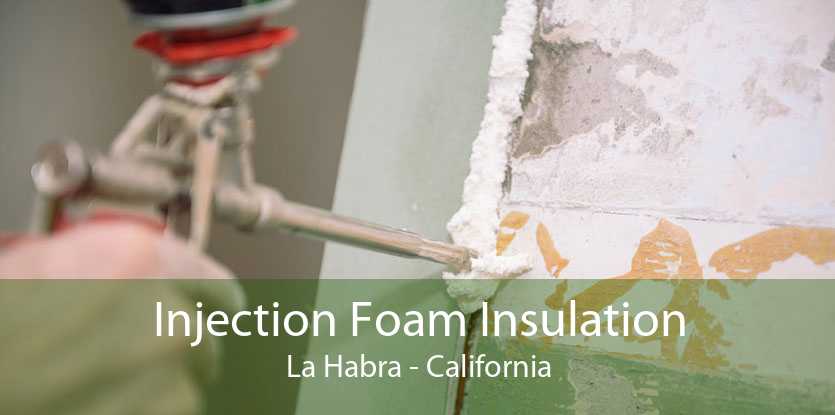 Injection Foam Insulation La Habra - California