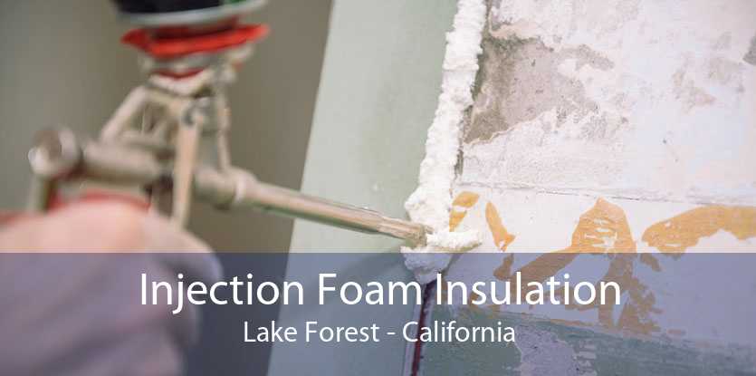 Injection Foam Insulation Lake Forest - California