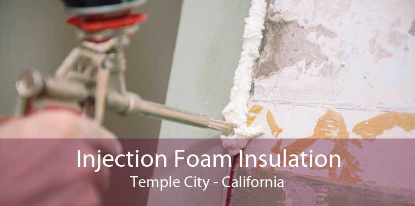 Injection Foam Insulation Temple City - California