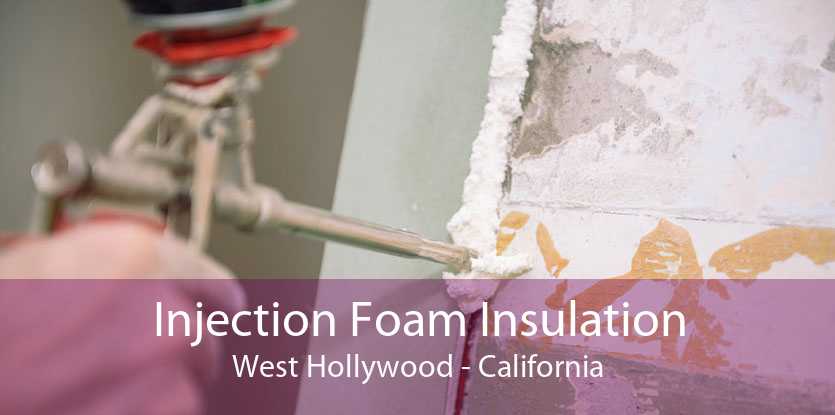 Injection Foam Insulation West Hollywood - California