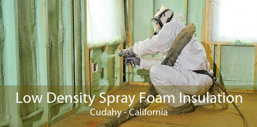 Low Density Spray Foam Insulation Cudahy - California