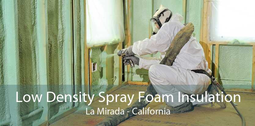 Low Density Spray Foam Insulation La Mirada - California