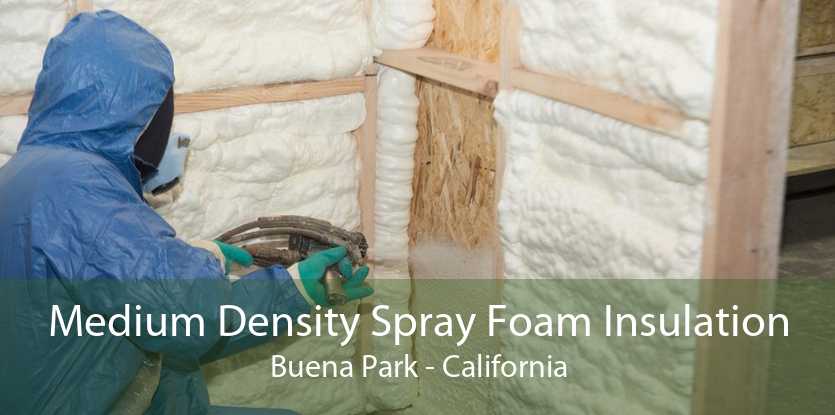 Medium Density Spray Foam Insulation Buena Park - California