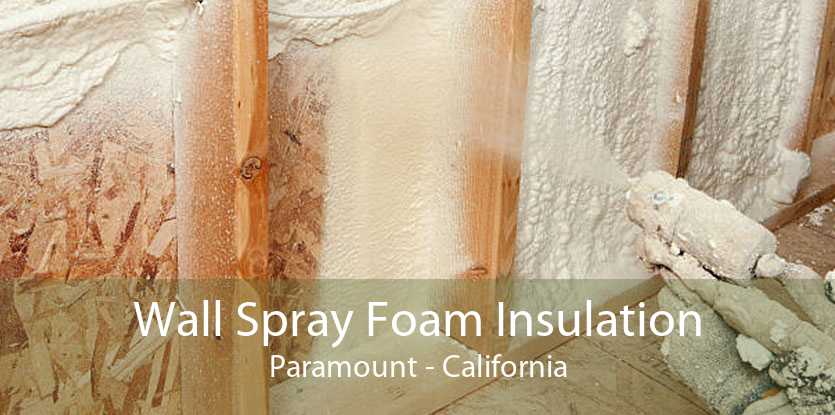 Wall Spray Foam Insulation Paramount - California